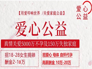 红寺堡捐卵助孕生子 爱心志愿者招募